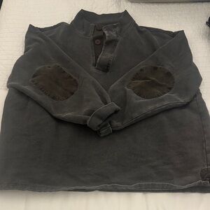 Orvis Charcoal Fleece Pullover